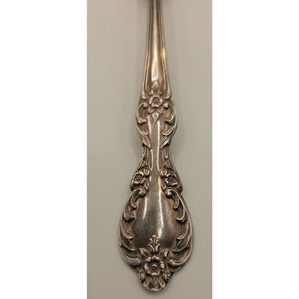 Vintage Wm. Rogers & Son Vintage Serving Meat Salad Fork - 8.5